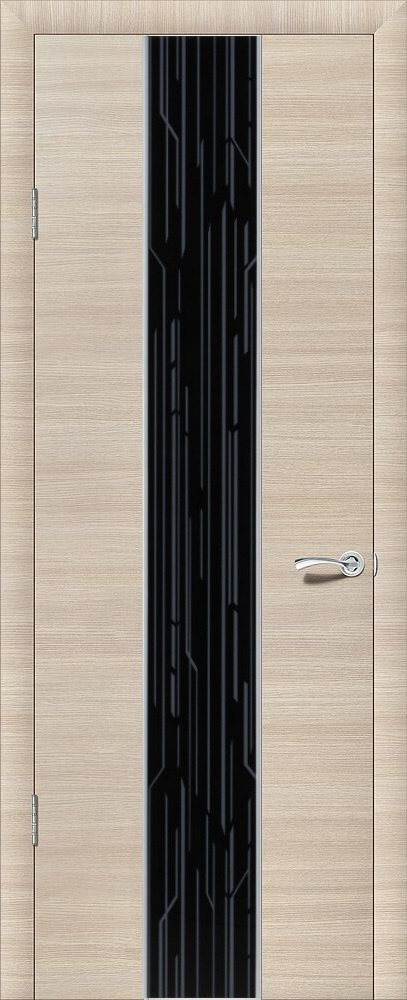 ЕвроОпт Межкомнатная дверь Галант Зеркальный дождь, арт. 11159 - фото №1