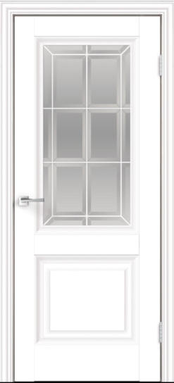 B2b Межкомнатная дверь Alto 8 Решетка Английская, арт. 14106 - фото №1