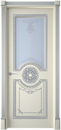 Двери регионов Межкомнатная дверь Версаль с патиной ПО, арт. 26170 - фото №1