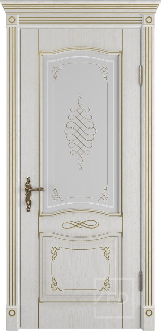 ВФД Межкомнатная дверь Vesta AC патина, арт. 5655 - фото №1