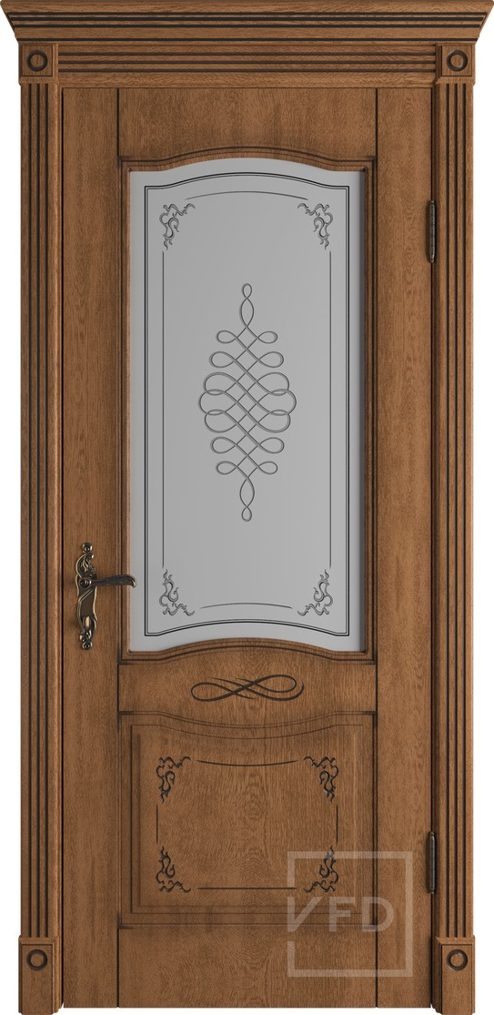ВФД Межкомнатная дверь Vesta AC патина, арт. 5655 - фото №2