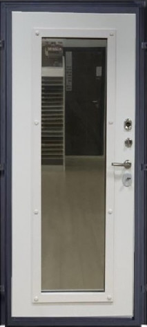 Двери ОПТторг Входная дверь Англия 1 Термо Муар серый, арт. 0004389