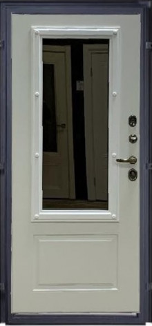 Двери ОПТторг Входная дверь Англия 2 Муар серый, арт. 0004394