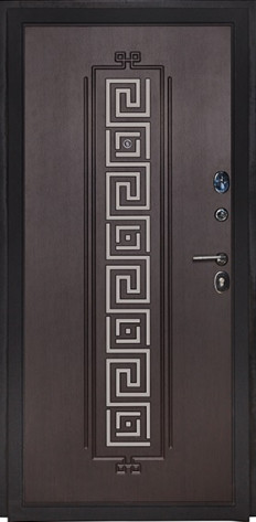 Антарес Входная дверь Греция хром, арт. 0004865