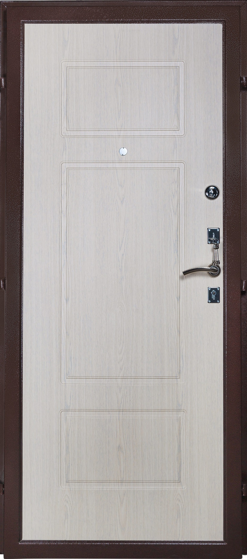 Антарес Входная дверь Фреза Дуб беленый, арт. 0003479 - фото №1