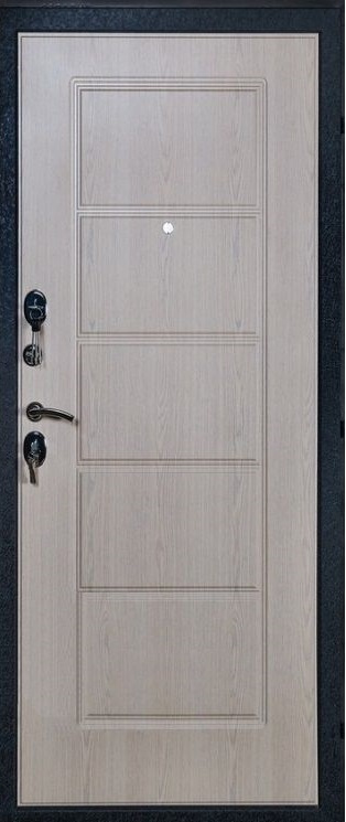 Антарес Входная дверь З-х контурная Антик черный, арт. 0003482 - фото №1