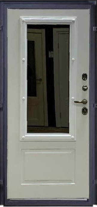 Двери ОПТторг Входная дверь Англия 2 Муар серый, арт. 0004394 - фото №1