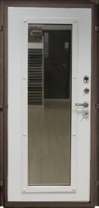 Двери ОПТторг Входная дверь Англия 1 Муар коричневый, арт. 0004395 - фото №1