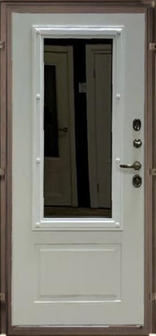 Двери ОПТторг Входная дверь Англия 2 Муар коричневый, арт. 0004396 - фото №1