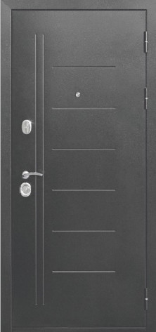 Феррони Входная дверь 10 см Троя Серебро, арт. 0001332