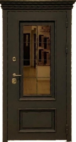 Двери ОПТторг Входная дверь Англия 2 Термо Муар коричневый, арт. 0004392