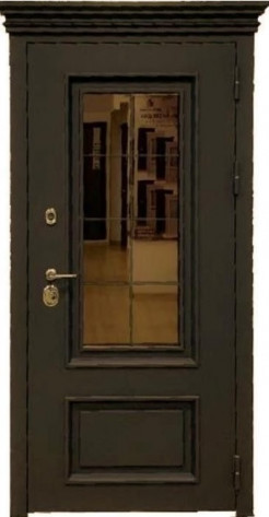 Двери ОПТторг Входная дверь Англия 2 Муар коричневый, арт. 0004396