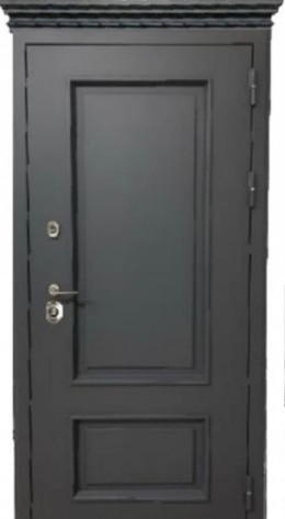 Двери ОПТторг Входная дверь Милан Термо Муар серый, арт. 0004401