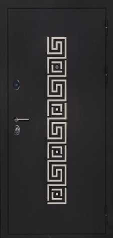Антарес Входная дверь Греция хром, арт. 0004865
